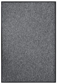 Tapete de porta 80x120 cm cinzento