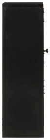 Armário p/ casa de banho 40x27x90 cm ferro e mangueira maciça