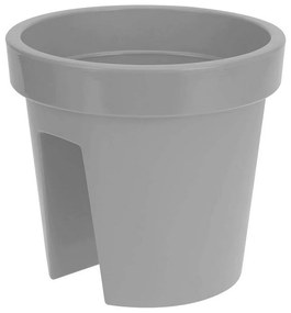Vaso para Corrimão Plastiken Cinzento Polipropileno (ø 28 cm)
