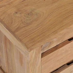 Móvel de TV 115x30x40 cm madeira teca maciça