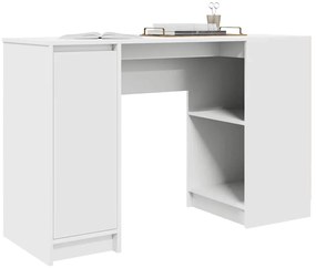 Secretária 120x42x76 cm derivados de madeira branco