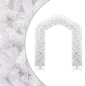 vidaXL Grinalda de Natal 270 cm branco