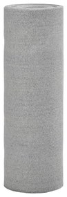 vidaXL Rede ocultação p/ privacidade PEAD 75 g/m² 1,5x25m cinza-claro