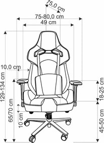 Cadeira de gaming Houston 1619