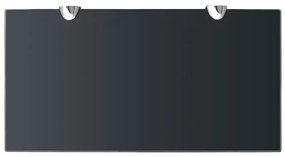 Prateleira flutuante vidro 40x20 cm 8 mm