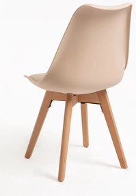 Pack 4 Cadeiras Synk Basic - Beige