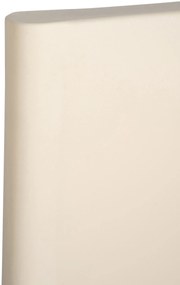 Banco de bar empilhável Genua 43 x 114 x 41 cm Creme