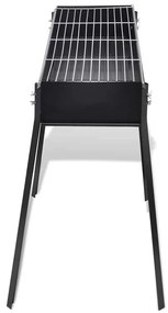 Barbecue carvão 75 x 28 cm de pé / Quadrado