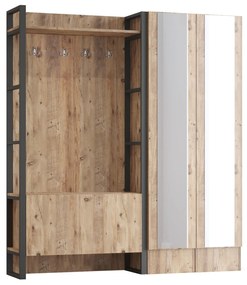 Hall Stand ML17 – Pinho Atlântico – 90x180x34 cm
