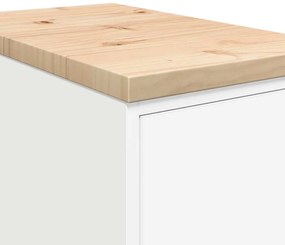 Armário de arrumação de garagem Branco 30x51x85 cm