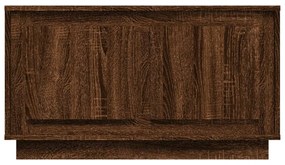Móvel de TV 80x35x45 cm derivados de madeira carvalho castanho