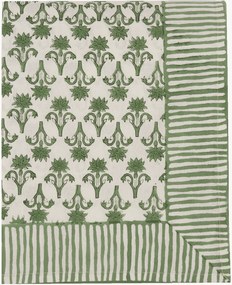 Toalha de mesa em algodão artesanal Lily, vários tamanhos