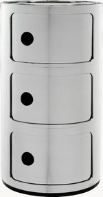Armário de design Componibili, 3 elementos, Alt 59 cm