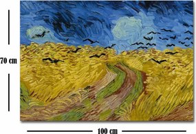 Pintura Decorativa em Tela 70100FAMOUSART-010 – Multicolor – 70 x 100