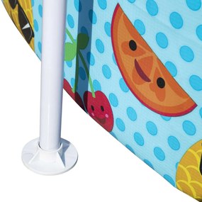 Bestway Piscina acima do solo infantil Steel Pro UV Careful 244x51 cm