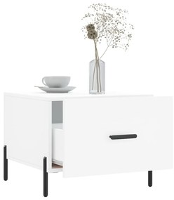 Mesa de centro 50x50x40 cm derivados de madeira branco