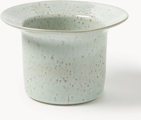 Vaso artesanal com esmalte reativo Balou, Alt 15 cm