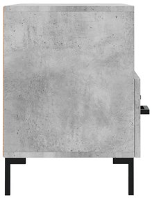 Móvel p/ TV 80x36x50 cm madeira processada cinzento cimento