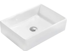 Mexen Dina lavatório de bancada 47 x 33 cm, branco - 21454700