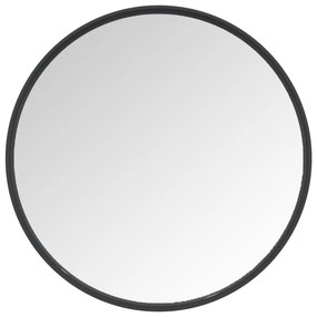 Espelho de parede 40 cm preto