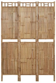 Biombo com 3 painéis 120x180 cm bambu