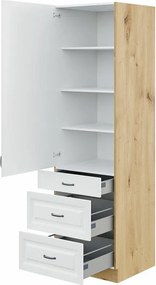 Armário modular com gaveta e portas Retro Grey 114