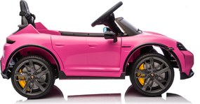 Carro Infantil bateria 12V Porsche Taycan Rosa