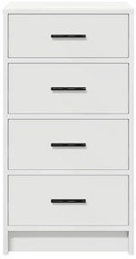 Sideboard vidaXL Branco 40x41x75 cm Madeira engenheirada