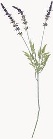 Flores artificiais Lavender Stem, conjunto de 3