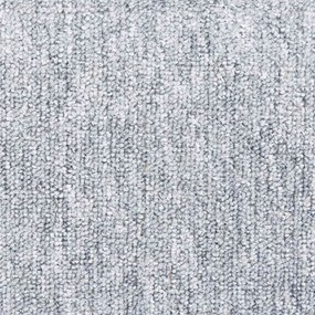 Tapetes de escada 30 pcs 65x24x4 cm cinzento-claro