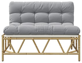 Banco de Jardim com Almofada 110x80x71 cm Aço