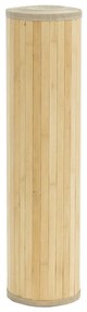 Tapete retangular 60x1000 cm bambu cor natural clara