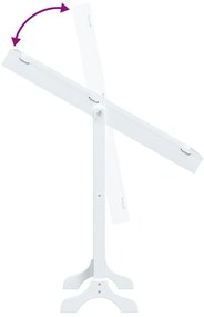 Espelho de pé 34x37x146 cm branco
