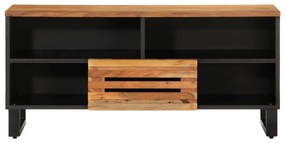 Móvel de TV 100x34x46 cm madeira de acácia maciça