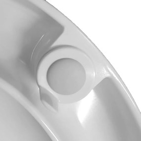 Assento de sanita Comfort Care extra alto