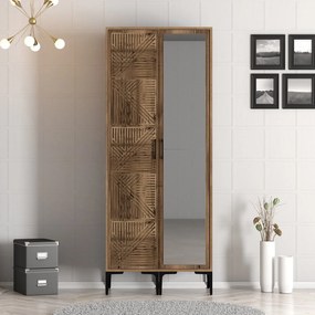 Roupeiro Kumsal PR – Nogueira – 80x47,5x201,4 cm