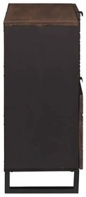<strong>Buffet </strong> 80x33.5x75 cm em madeira de manga sólida