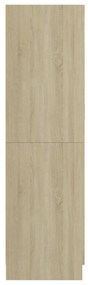 Roupeiro 82,5x51,5x180 cm contraplacado carvalho sonoma