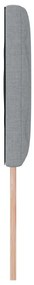 Cabeceira Blocos Diamante Cinza Claro 160 cm de Tecido