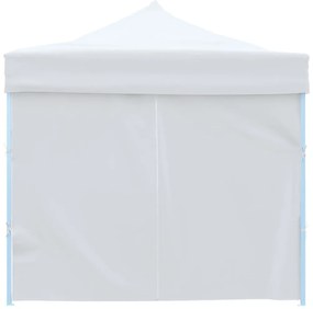 Tenda para festas pop-up dobrável c/ 8 paredes 3x9 m branco