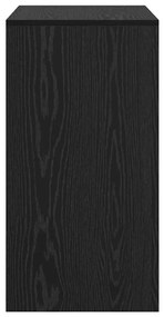 mesa de escrita Carvalho Preto Madeira engenheirada 70 x 40 x 76 cm