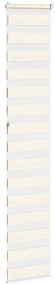 Cortina de zebra 40x230 cm largura do tecido 35,9 cm poliéster