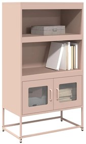 Móvel alto 68x39x123 cm aço rosa