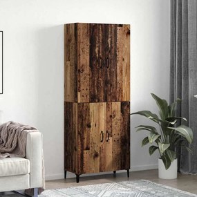 vidaXL Buffê 2 pcs Madeira antiga 69.5 x 34 x 180 cm