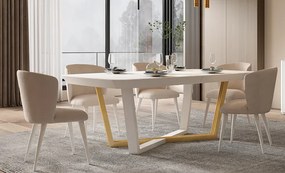 Mesa de Jantar extensível Madrid (200(+50)x110x78cm I Lacado I Personalizável)