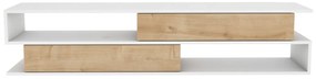 Suporte para TV Cortez – Branco Carvalho – 160 cm x 35,3 cm x 38,6 cm