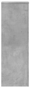 Suporte p/ plantas 33x33x100 cm derivados madeira cinza cimento