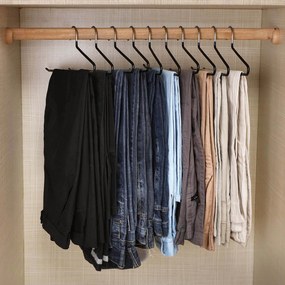 Conjunto 20 Cabides Ganchos abertos de metal,