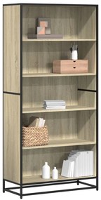 Estante 80,5x35x170,5 cm derivados de madeira carvalho sonoma