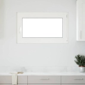 vidaXL Janela de porão "RISOR" 100x60 cm oscilobatente DIN direita antracite